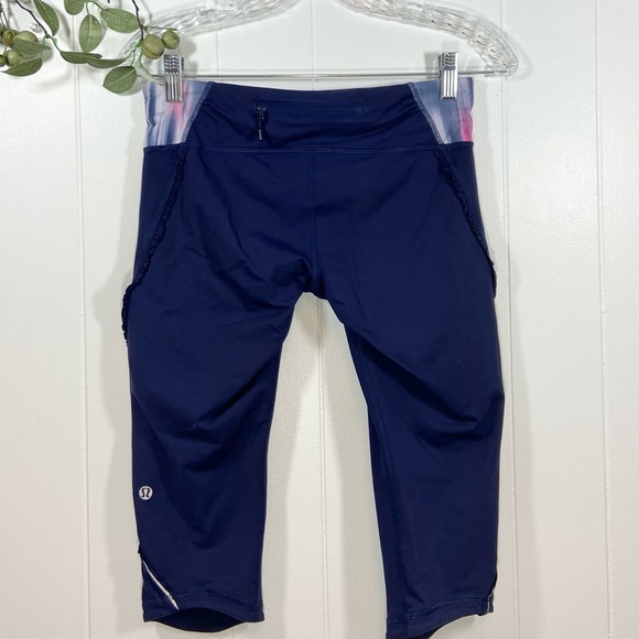 Lululemon Run Fast And Free Crop Leggings - Picture 9 of 14